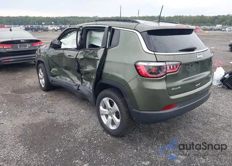 2021 Jeep Compass Latitude 4X4 from USA, damaged, VIN 3C4NJDBB4MT557883